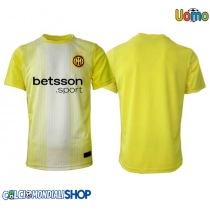 Maglie da calcio Inter Milan Portiere Seconda Maglia 2025-26 Manica Corta